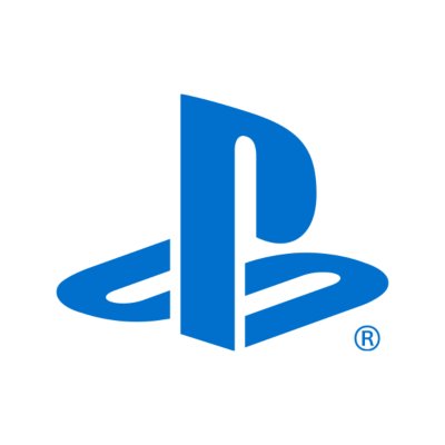 logótipo PlayStation azul