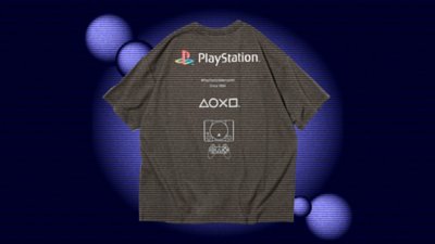 【限定展開】 PlayStation LOGO BACK PRINT CREW NECK TEE Gallery Image 1