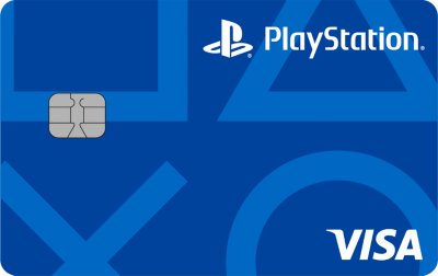 PlayStation Credit Card blue