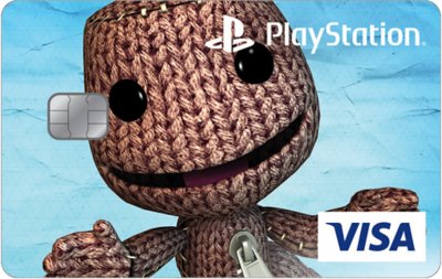 PlayStation Credit Card Sackboy