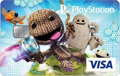 PlayStation Credit Card Sackboy