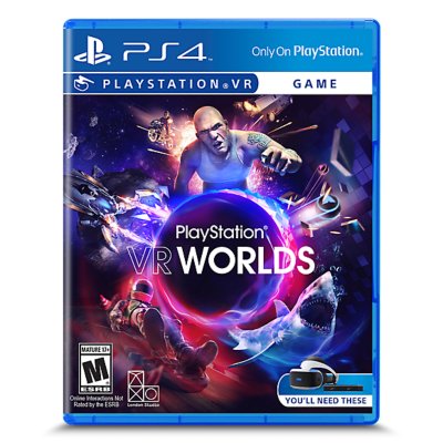 Juego sony ps4 vr worlds online vr