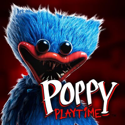 poppy playtime chapter 1 store art featuring the blue fluffy character