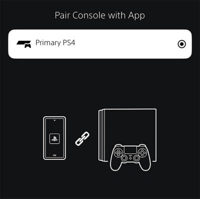 PS App link console
