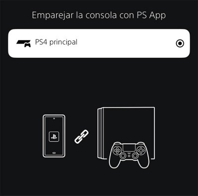 Vincular consola a PS App