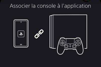 Associer une console à l'application PS App