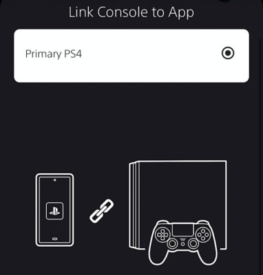 เชื่อมโยงคอนโซลกับ PS App