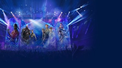 The Concert hero artwork featuring imagery from God of War, The Last of Us, Horizon and Ghost of Tsushima