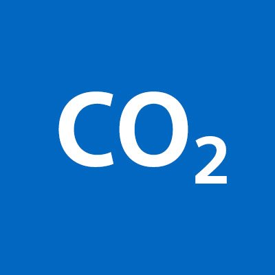 Значок «Выброс углерода в окружающую среду»