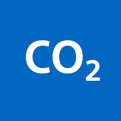 Carbon footprint icon