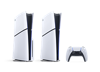Console PS5 in posizione orizzontale