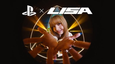 PlayStation x Lisa keyart
