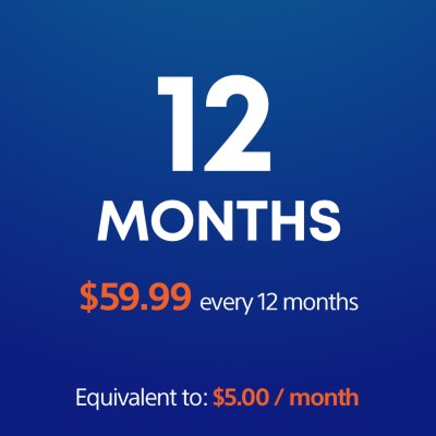 PS Now 12 months