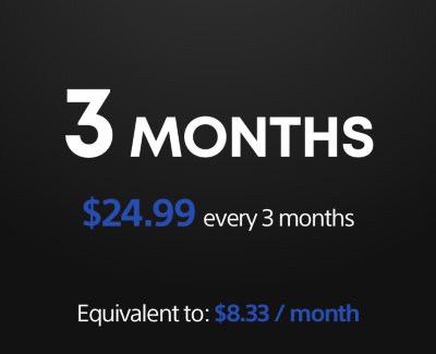 playstation now monthly cost