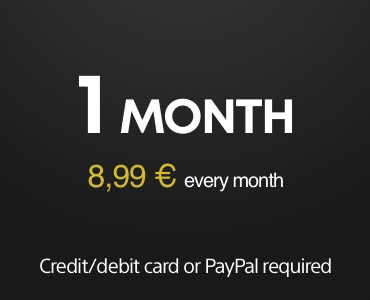 1 month PS Plus subscription