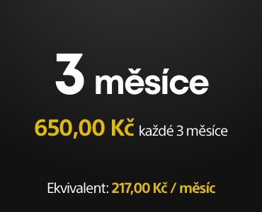 Předplatné služby PS Plus na 3 měsíce