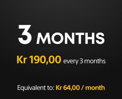 3 months PS Plus subscription