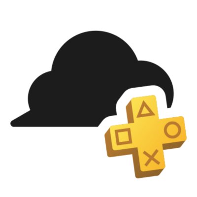 Icona archiviazione nel cloud PS Plus