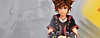 Imagen promocional de Kingdom Hears 3 para PlayStation Plus con el personaje jugable Sora.