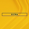 Logo PS Plus Extra sur fond jaune