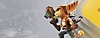 صورة ترويجية تحمل العلامة التجارية لـ PlayStation Plus وتعرض أعمالًا فنية للعبة Ratchet and Clank Rift Apart.