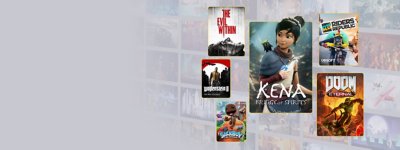 灰色背景上的PS Plus標誌