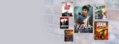 PS Plusのロゴ（グレーの背景）