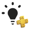 PS Plus - pictogramă pentru ajutor pentru joc