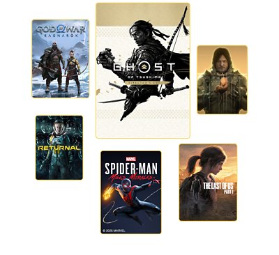 PS PlayStation games library line up