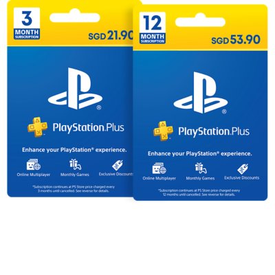playstation plus 12 month price
