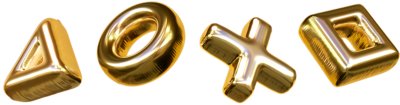 Lunar New Year PlayStation symbols in gold.