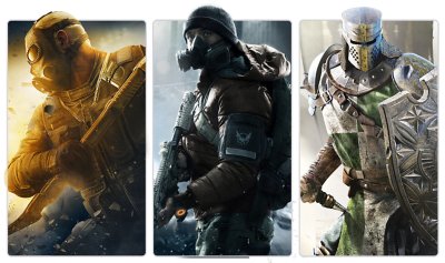 A PlayStation Plus keretében elérhető Ubisoft+ Classics gyűjteményben szereplő játékokat ábrázoló kép.