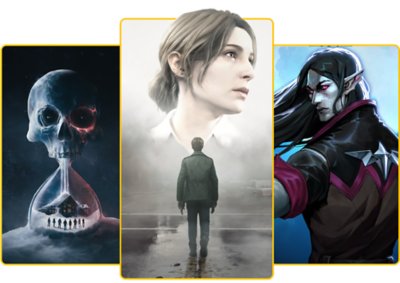 playstation plus what's new page hero image featuring the most latest games offered on the service