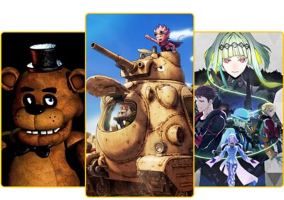 Hauptgrafik der PlayStation Plus-Neuigkeiten-Seite mit Key-Artwork von Hogwarts Legacy, Blue Prince und Lost Records: Bloom & Rage – Tape 2