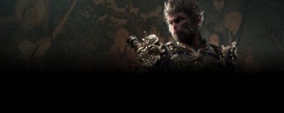 Black Myth: Wukong key art showing a character posing