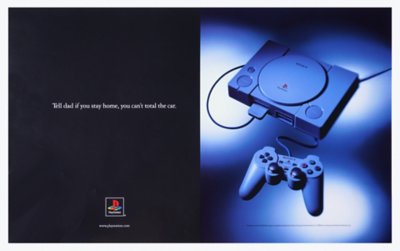 Publicidad impresa de PS1