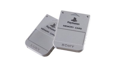 PS1 memory cards