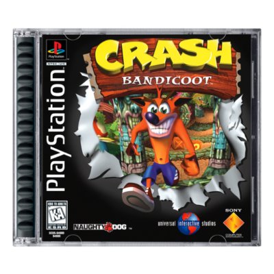 Portada de Crash Bandicoot (PS1)