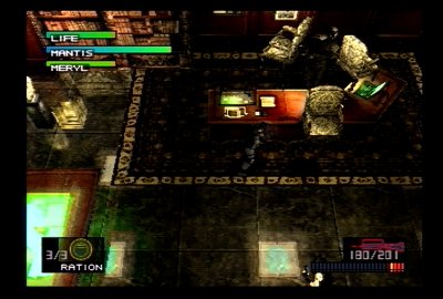 a video clip of the Metal Gear Solid Psycho Mantis Fight