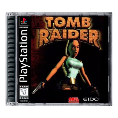 Tomb Raider PS1 box art
