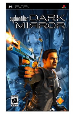 Syphon Filter: Dark Mirror box art for PSP