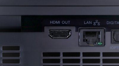 The PS3 HDMI ports