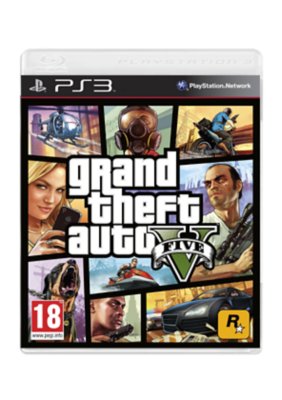 Grand Theft Auto V PS3 box art