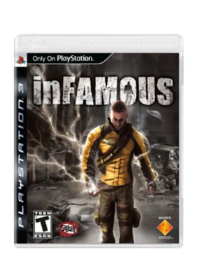 inFamous PS3 box art