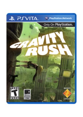 Gravity Rush box art for PS Vita