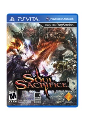 Soul Sacrifice box art for PS Vita