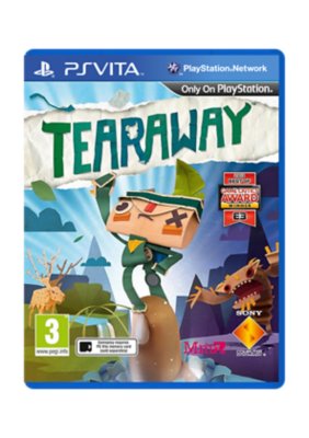 Tearaway box art for PS Vita