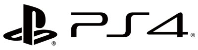 PS4 logo in black