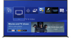 Television screen showing the user interface of the PS4