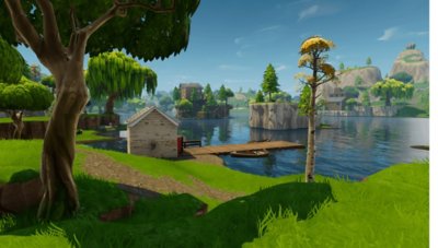 Fortnite first map